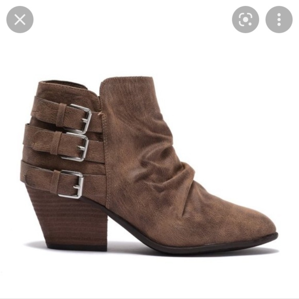 BRAND NEW: Report “Yora” Booties (Brown)